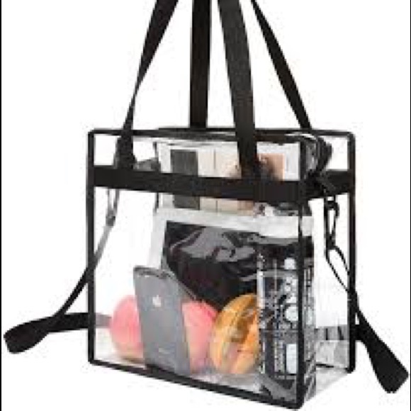 no brand Handbags - Clear tote bag stadium and concerts